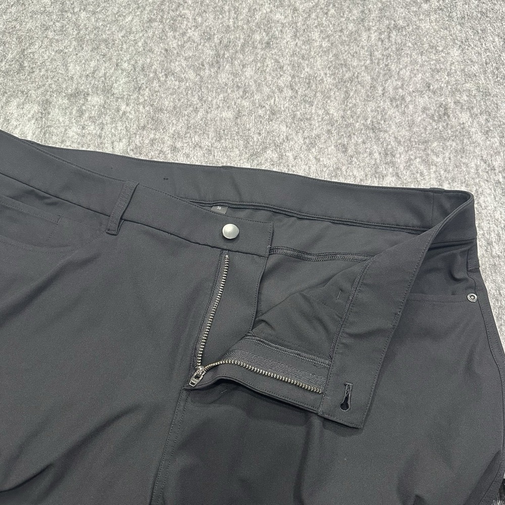 Lululemon Men's ABC Classic-Fit Trouser Size 38 Stretch Cotton VersaTwill Pants - Picture 4 of 13